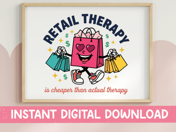 Retail Therapy Graphics Review for T-Shirt Designs