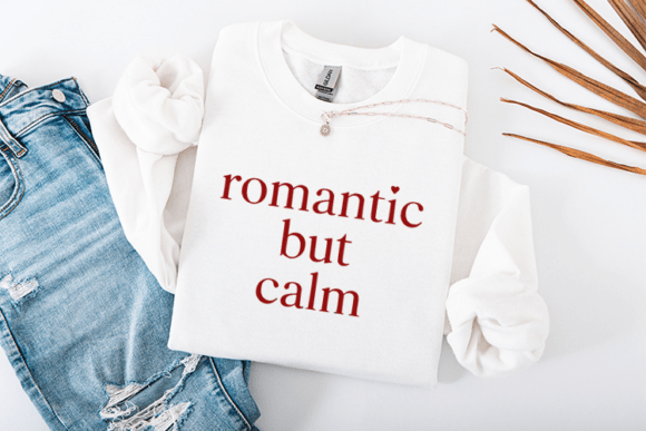 Romantic but Calm SVG Graphics for T-Shirt Designs