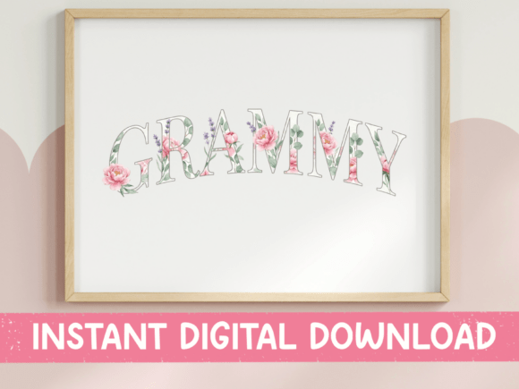 Soft Floral Grammy Arched SVG PNG: Graphics & T-Shirt Review