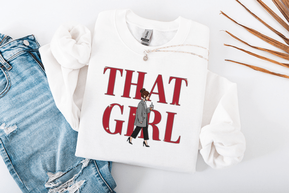 That Girl SVG Boss Babe Iced Graphics & T-Shirt Designs