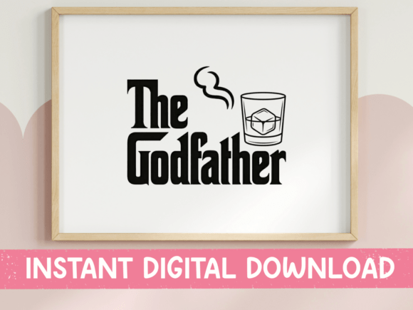 The Godfather Whiskey SVG Graphics for T-Shirt Designs